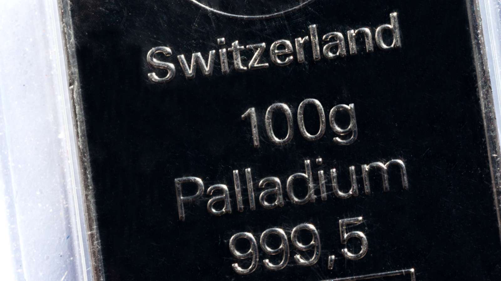 Befektetési palládiumrúd