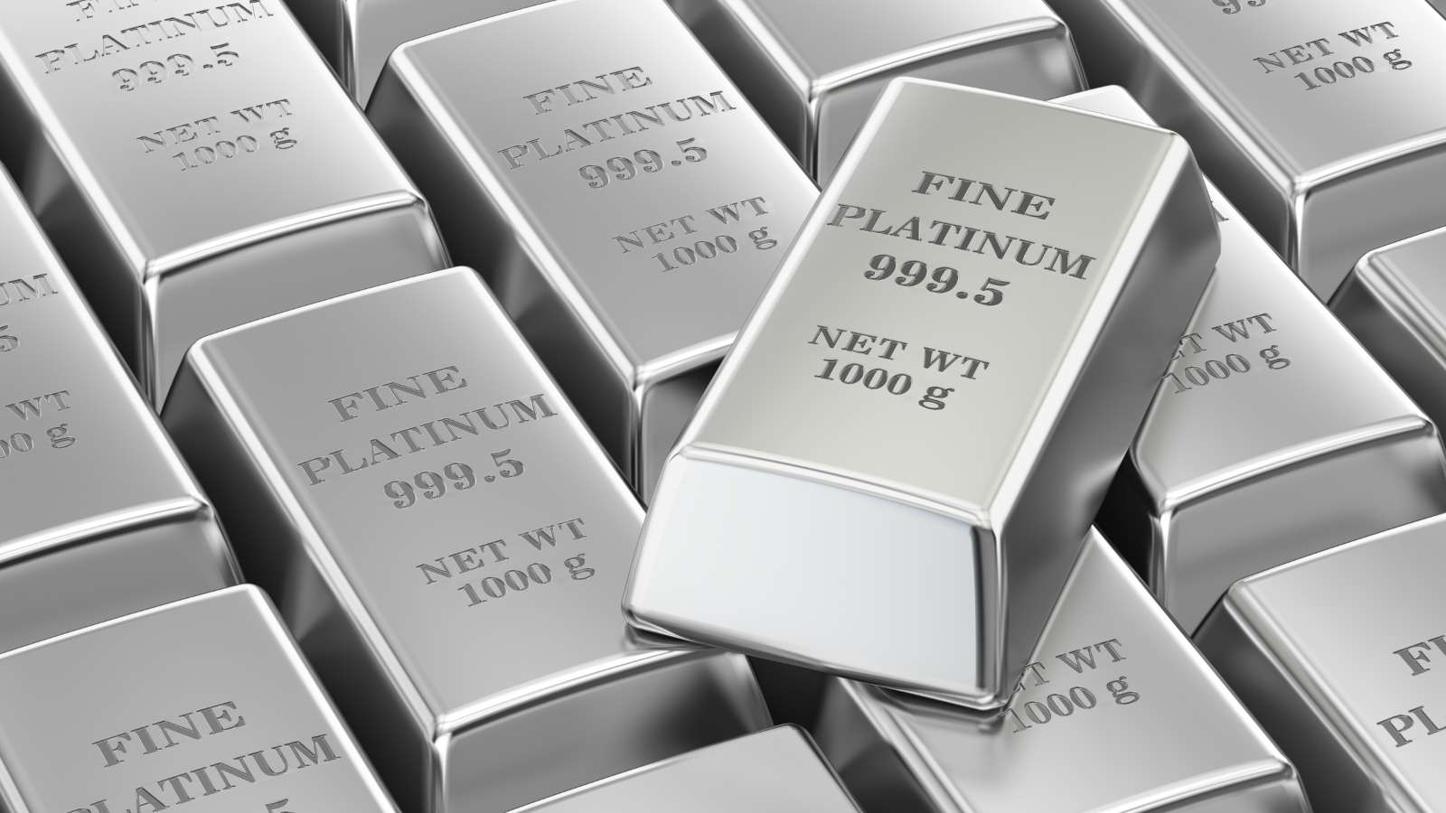 Befektetési platinarúd